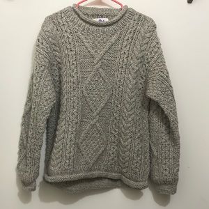 Vintage Purple Mountain Sweater Company 100% wool sweater - small - Ecuador